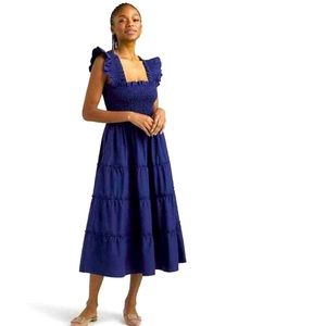 Hill House Ellie Nap Dress Navy Blue - Small